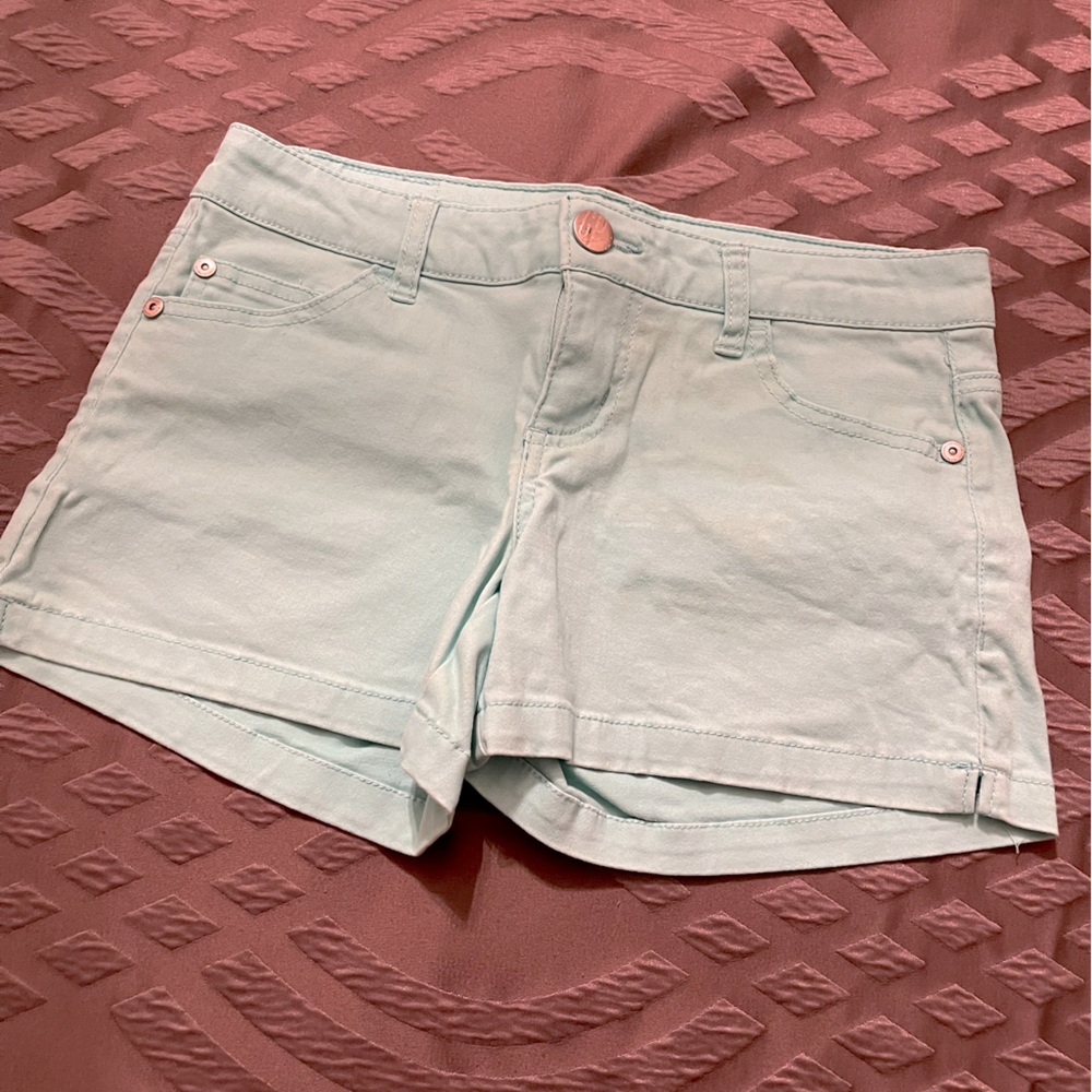 Mint green size 3 shorts